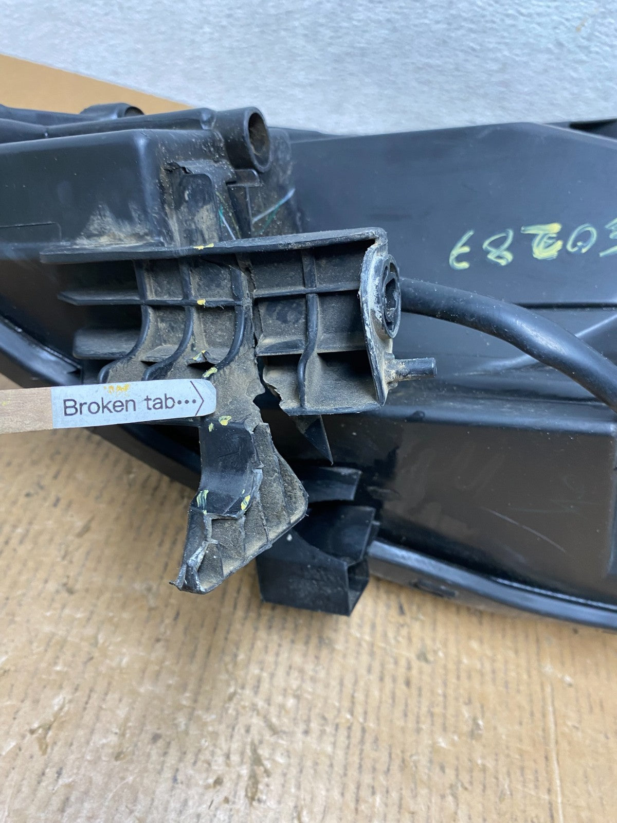 2012 2013 2014 Nissan Versa Sedan Headlight Left Driver LH AE0287 DW6