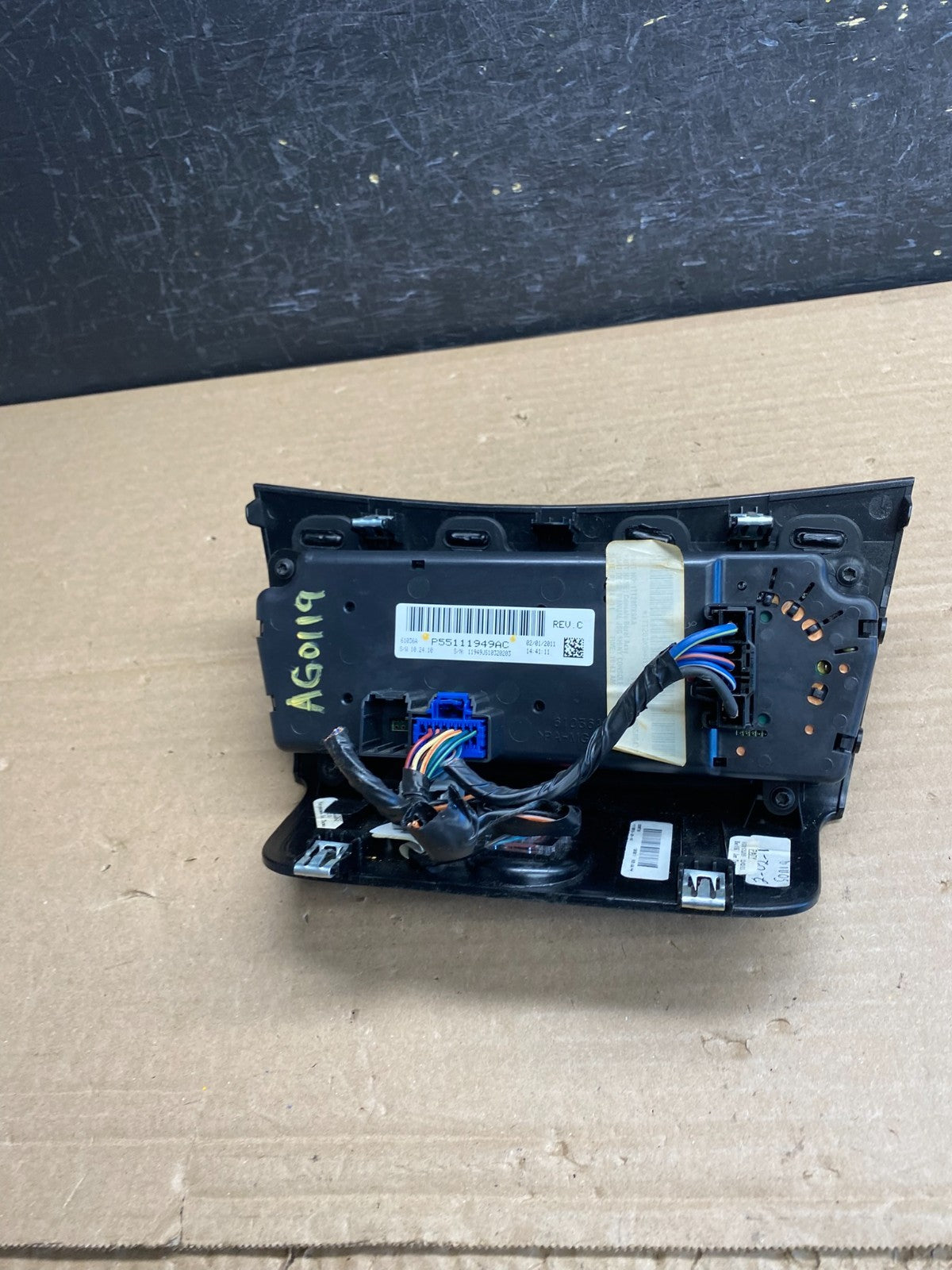 2011-2014 Chrysler 200 Heater AC Climate Switch Temperature Control OE AG0119 DG3