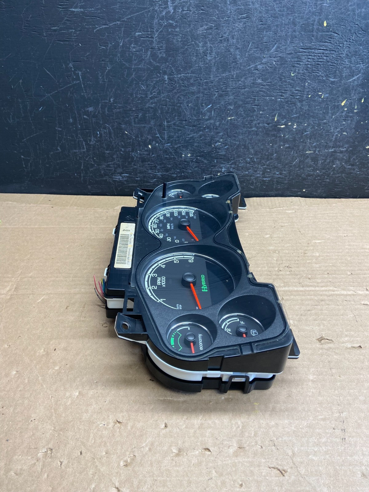 2008 to 2011 Chevrolet Tahoe Hybrid Cluster Gauge Speedometer ECM AF2540 DG1