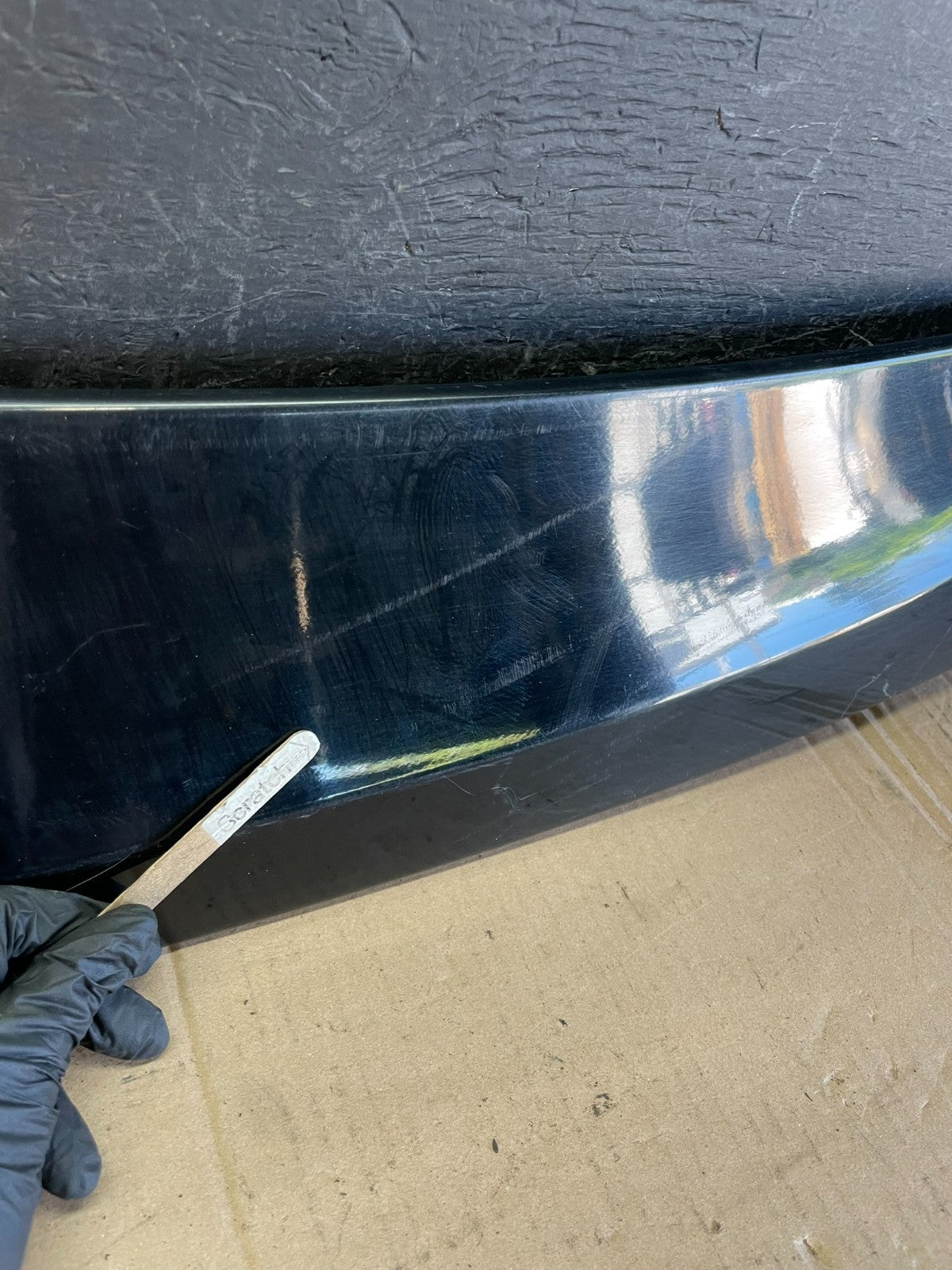 2007-2012 Nissan Sentra Upper Rear Black Spoiler Wing 96030ET80A AD8465 DG1