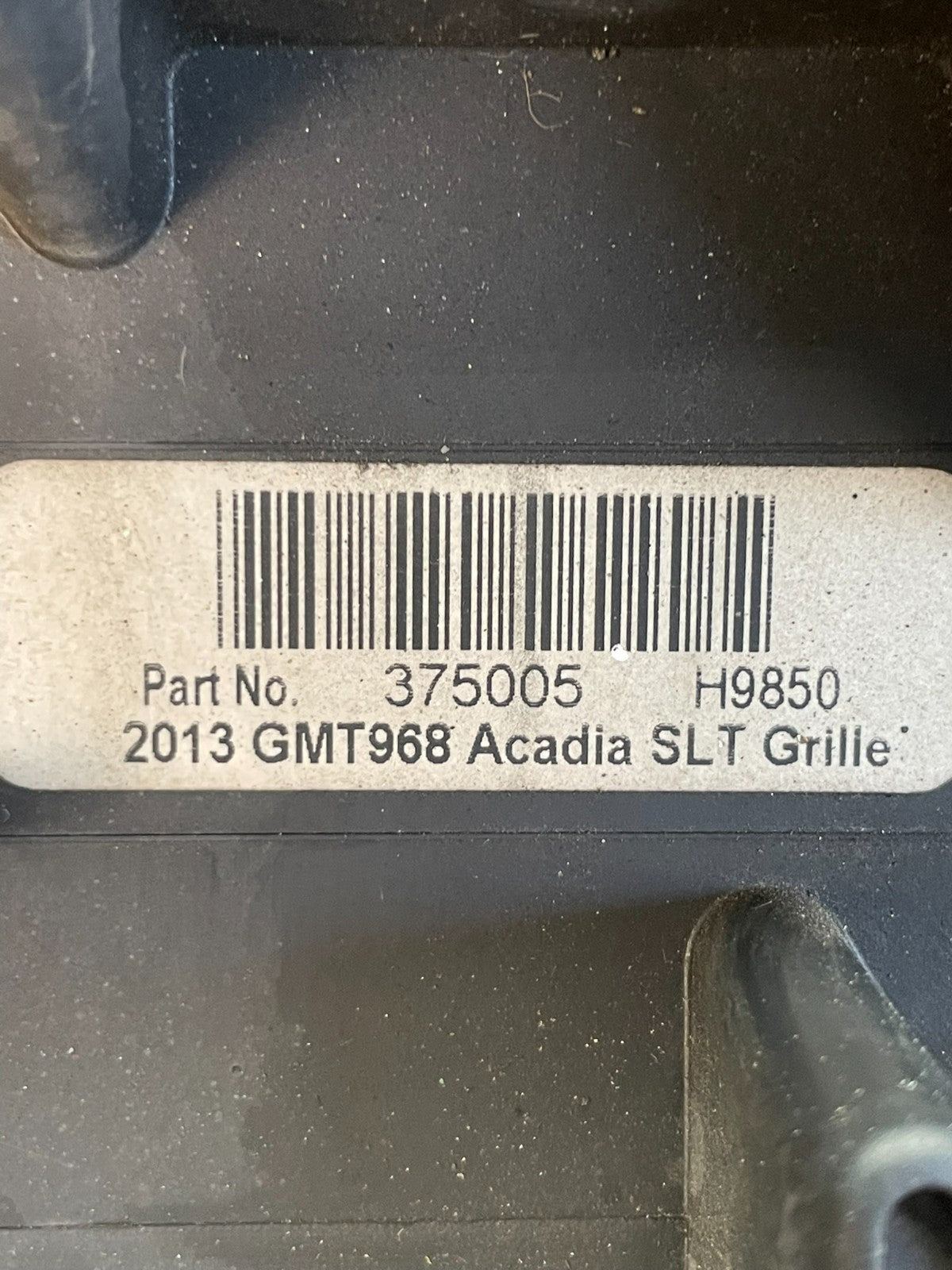 2013 2014 2015 GMC Acadia Front Upper Grill Grille AF8594 DG5