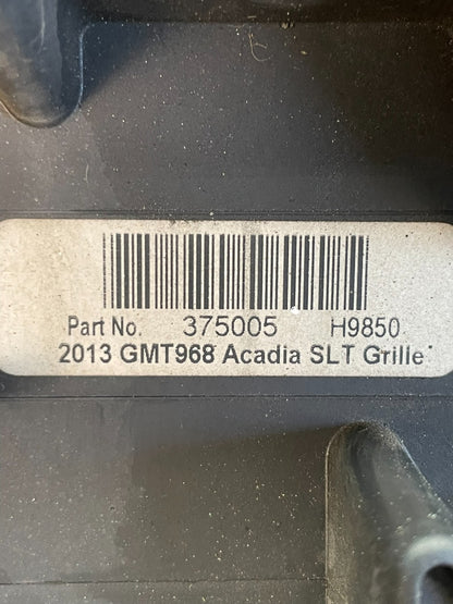 2013 2014 2015 GMC Acadia Front Upper Grill Grille AF8594 DG5