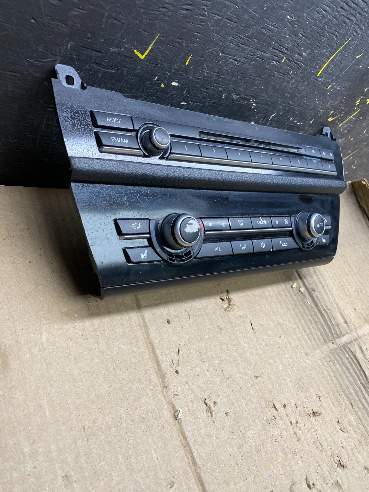 2011 to 2016 Bmw 528i Ac Heater Radio Panel Climate Control 9241241-01  X1839 DG2