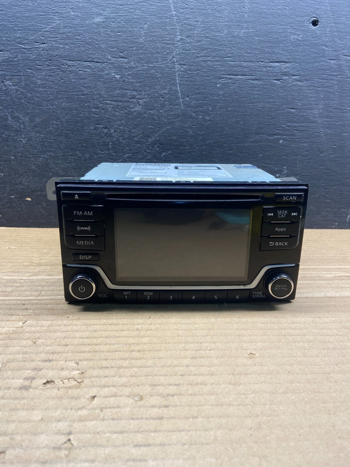 2015 to 2016 Nissan Sentra Versa Radio CD Player AM/FM 281859MB0A AE4525 DG0