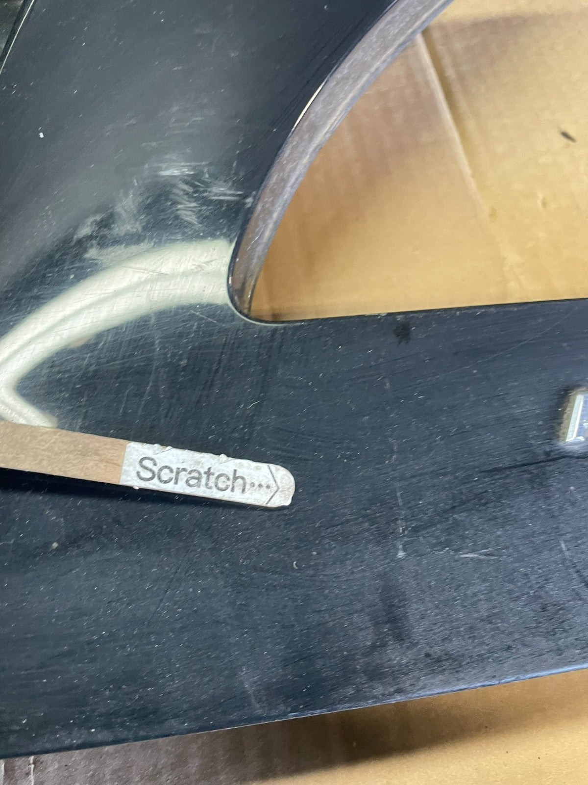 2008 to 2012 Lexus LS460 Rear Trunk Lid License Molding Panel Trim AB3246 DG5