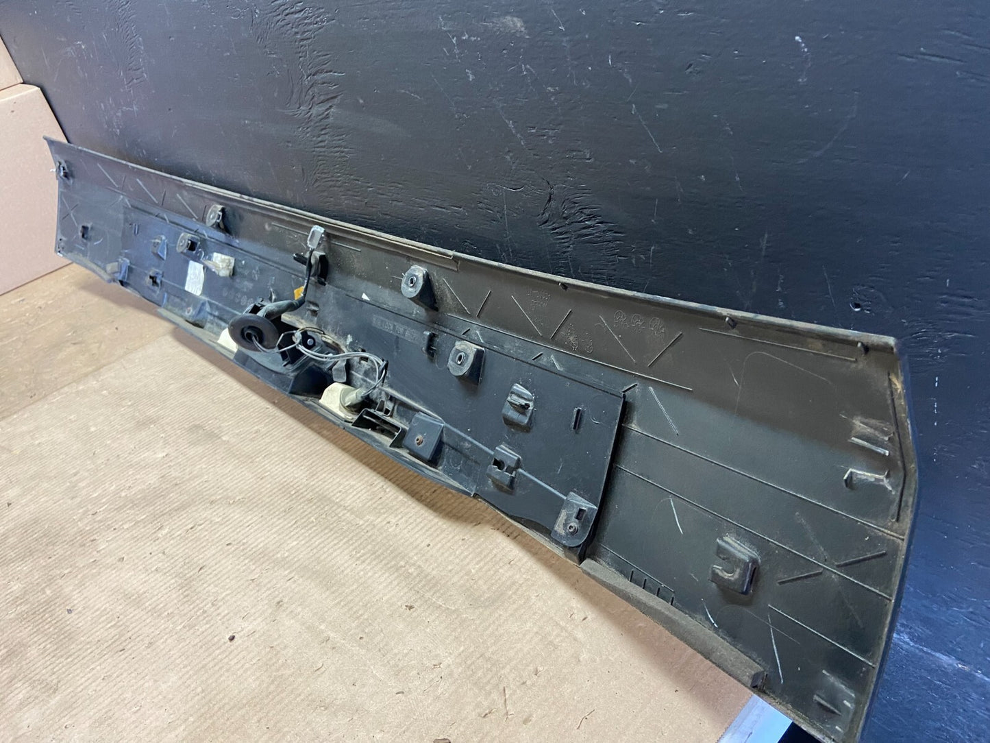 2011-2018 Dodge Grand Caravan Black Rear Tail Gate Trim Molding Panel OEM D94257