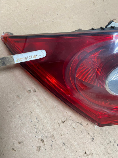 2009-2012 Volkswagen CC Left Driver LH Side Tail Light Inner Trunk AI1115 LK3