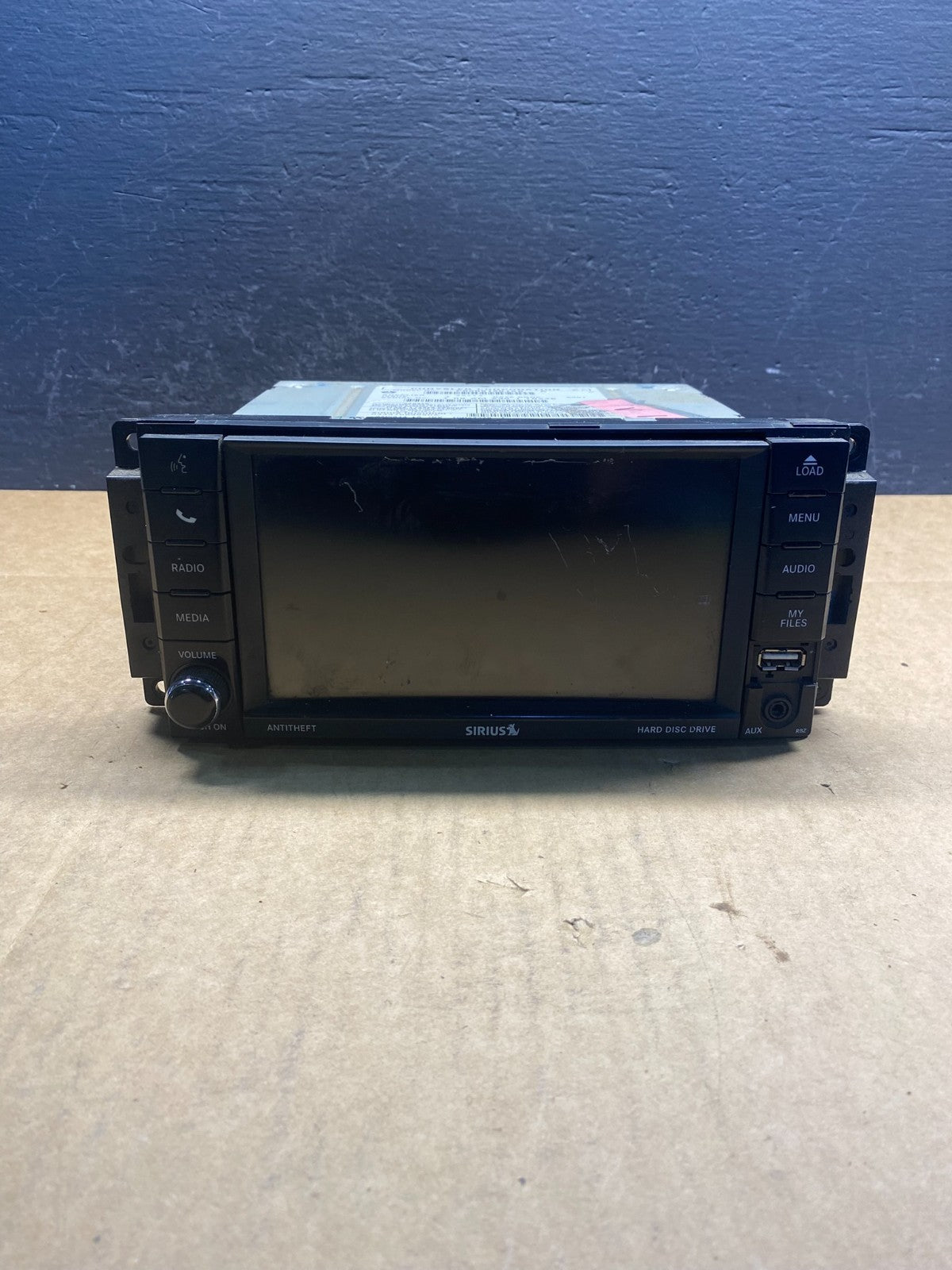 2007 2014 Jeep Dodge Chrysler Screen Display CD Player Satellite Radio AC2731 DG0