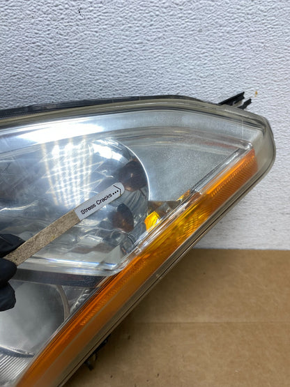 2008 to 2013 Nissan Rogue Left Driver LH Halogen Headlight AD4567 DW4
