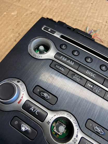 2012 2013 2014 Nissan Maxima Radio Audio Panel Control Bezel Trim ad2007 DG1
