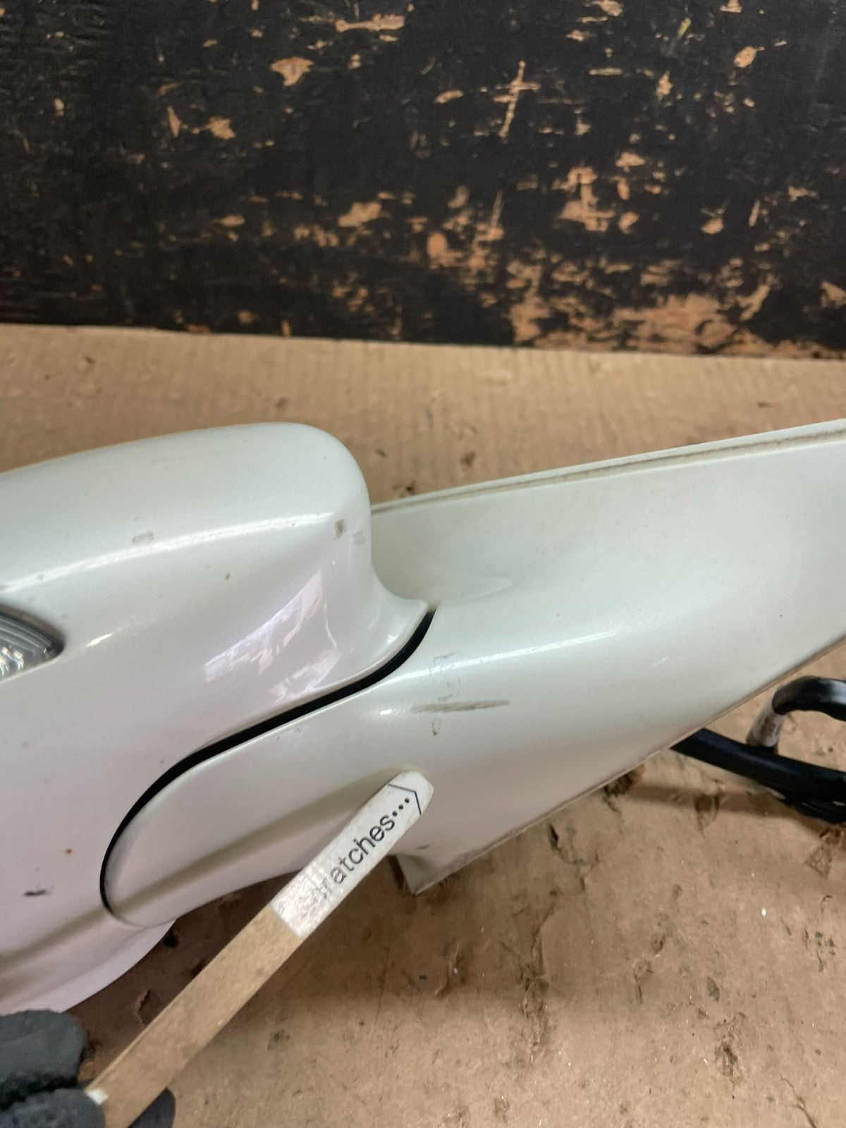 2007 to 2009 Mercedes-Benz S-Class Right Passenger RH Side View Mirror Z3499 MS9