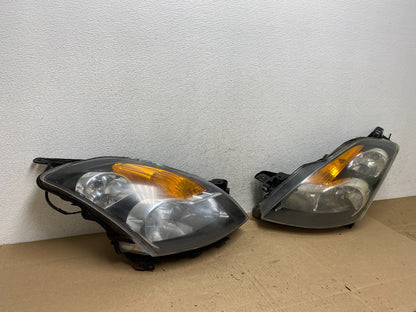 Sedan 2007 2008 2009 Nissan Altima Left+Right Set Headlights AE6053 DW2