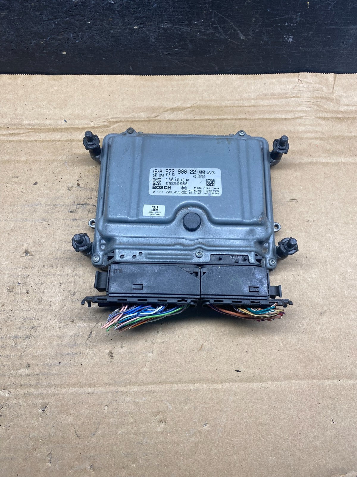 2006 to 2009 Mercedes R350 ML350 Engine Computer Module ECM ECU AH4871 DW0