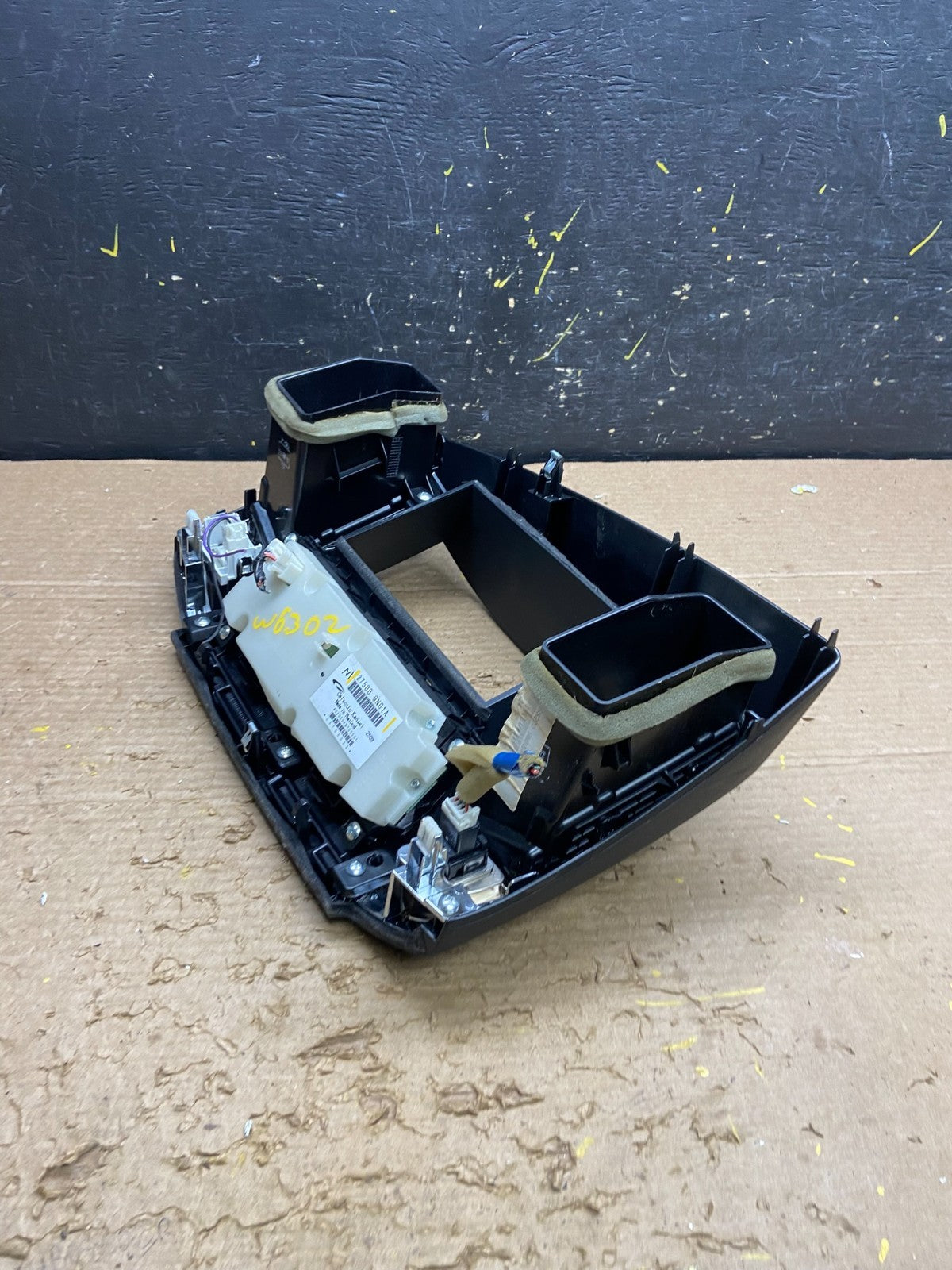 2009-2014 Nissan Maxima Center Console Climate Control Radio Bezel OEM W6302 DG4