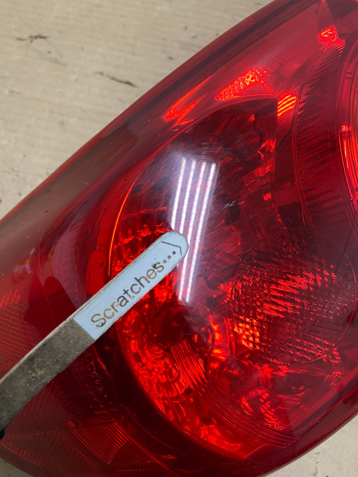 2009 to 2010 Toyota Corolla Left Driver Lh Side Tail Light AG9021 LK3