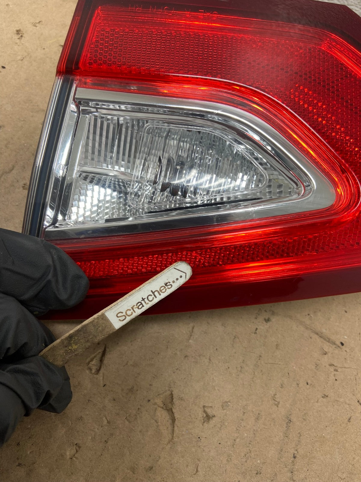 2013 to 2016 Ford Fusion Right Passenger RH Side Tail Light Inner AG4845 LK3
