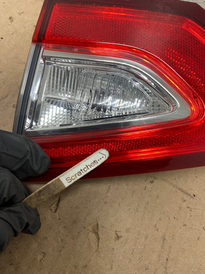 2013 to 2016 Ford Fusion Right Passenger RH Side Tail Light Inner AG4845 LK3