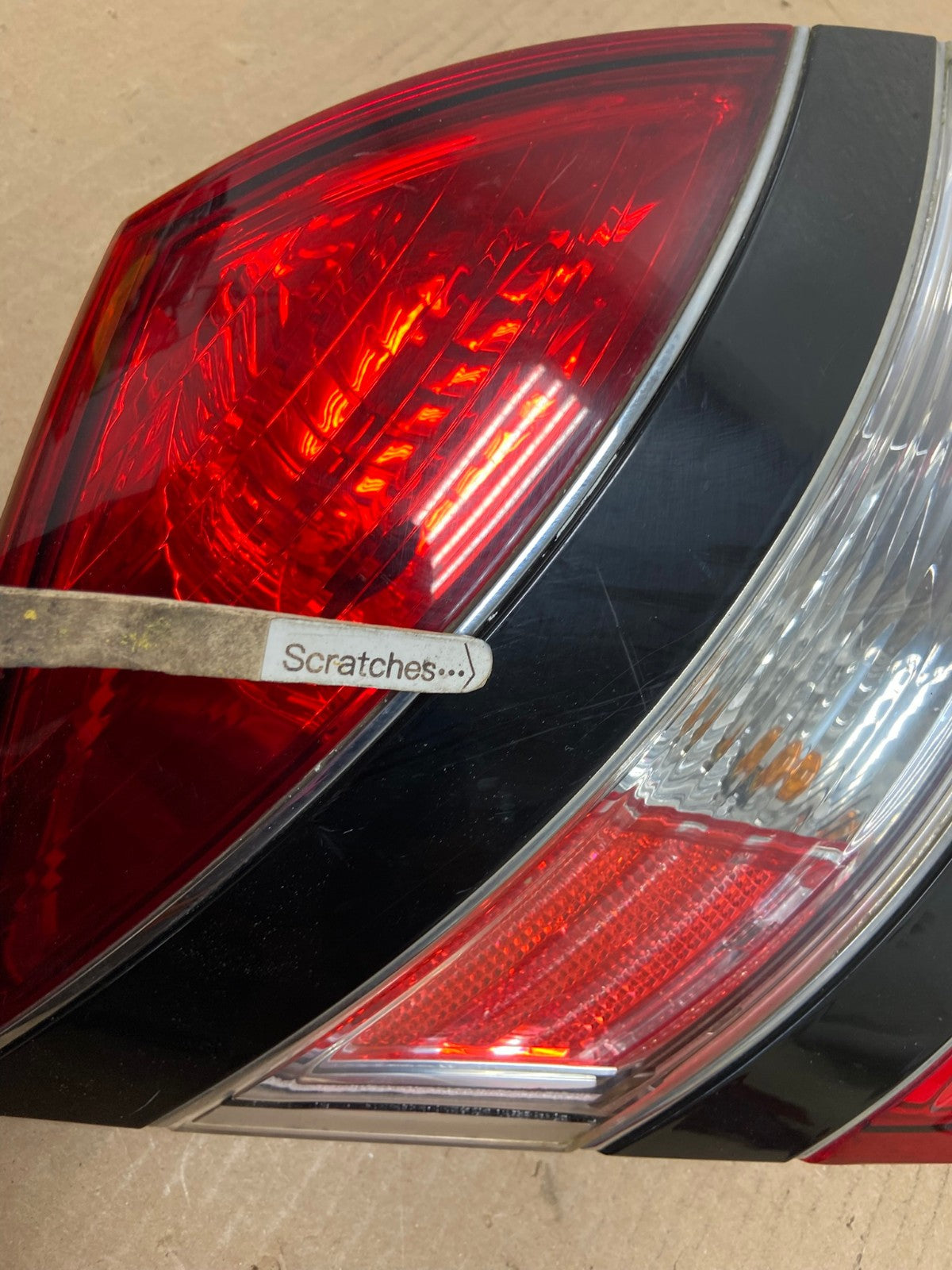 2007 - 2009 Mercedes-Benz S-Class Tail Light Left Driver LH Side AE7341 LK3