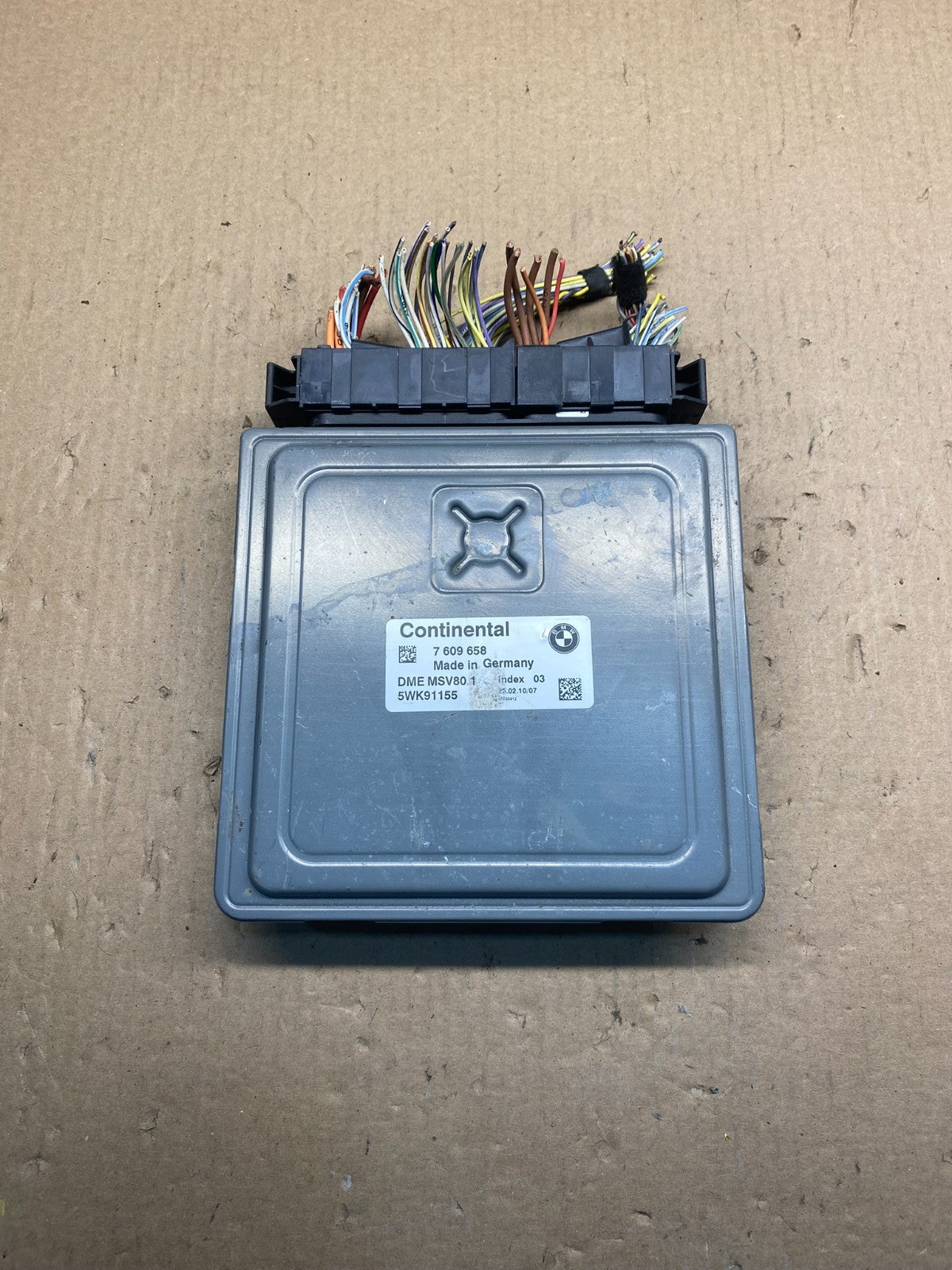 2009 - 2011 BMW 328i 528i E90 ECM ECU Engine Computer 7609658 AH3371 DG0