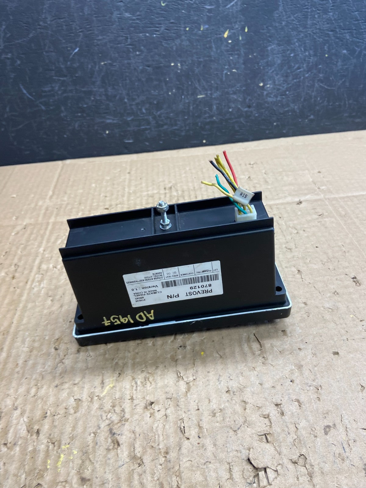 Prevost 870129 Climate Control Unit A/C AD19574