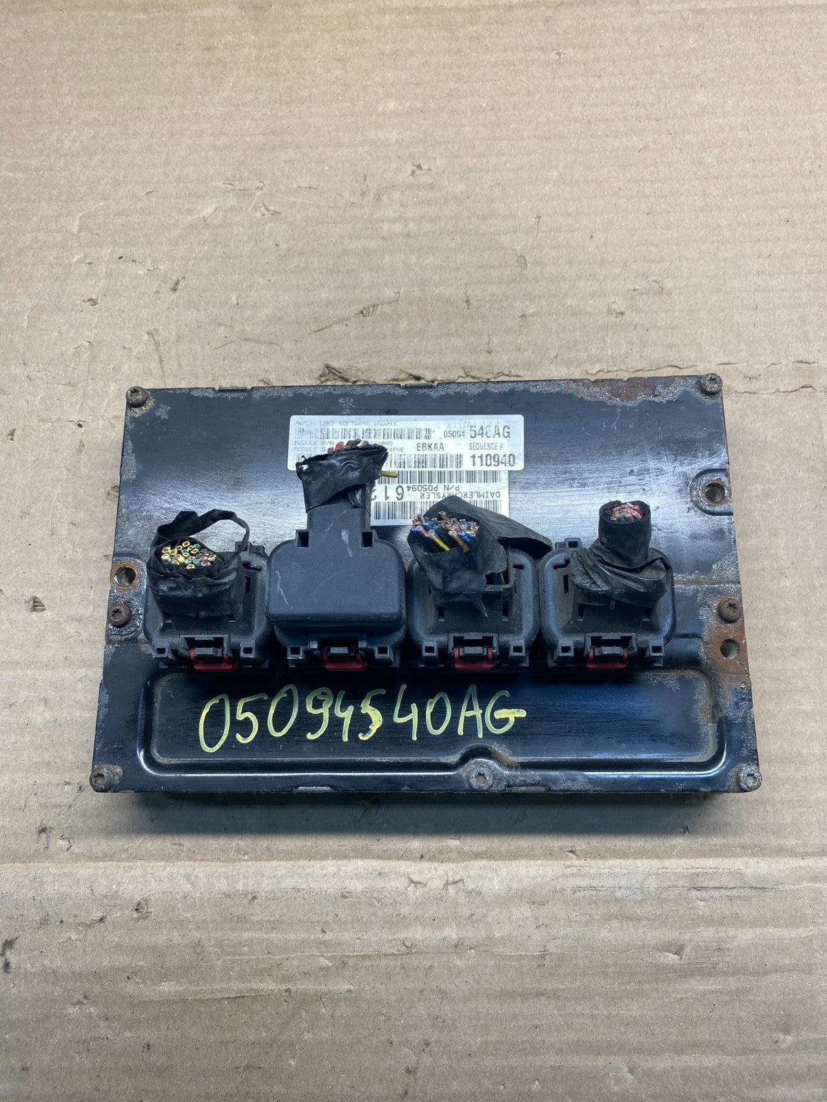 2007 Dodge Dakota 3.7L Engine Computer ECM ECU p05094540ag AF4022 DW0