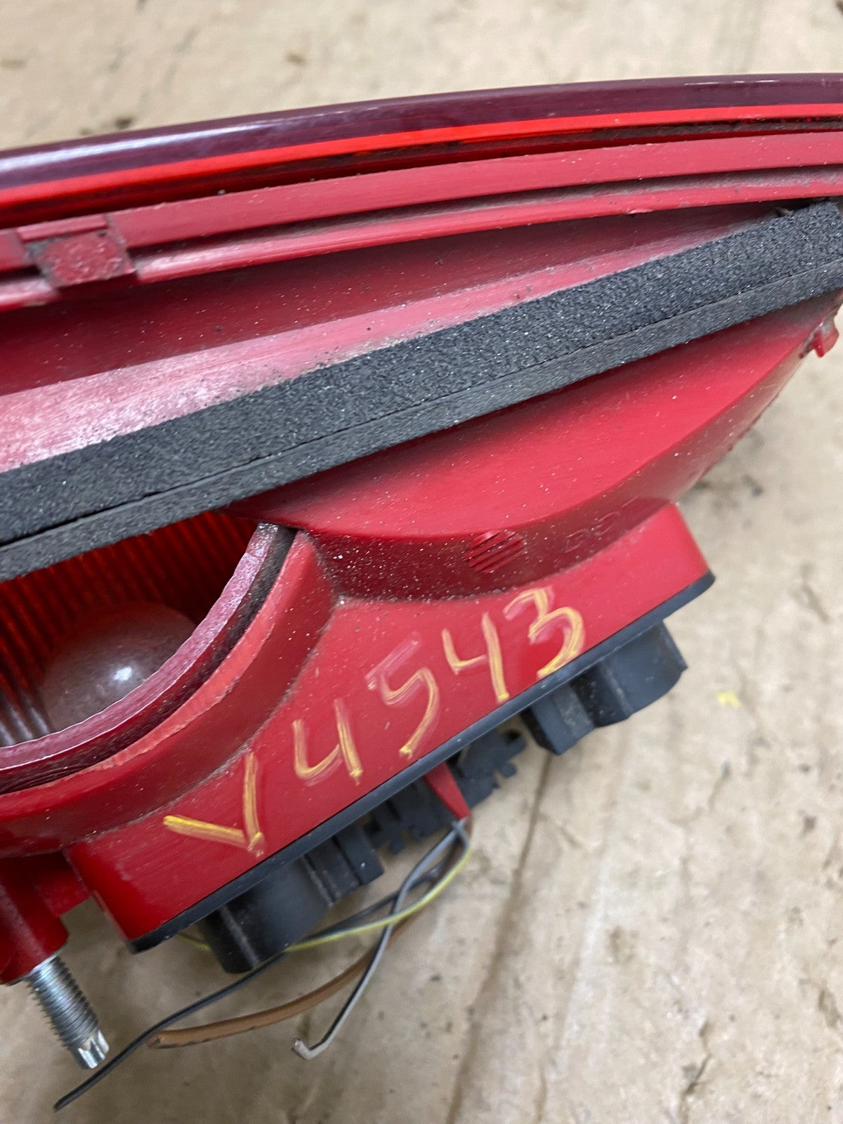 2009 2010 2011 2012 Audi A4 Sedan Left Driver Side Inner Tail Light Oem V4543 DW7