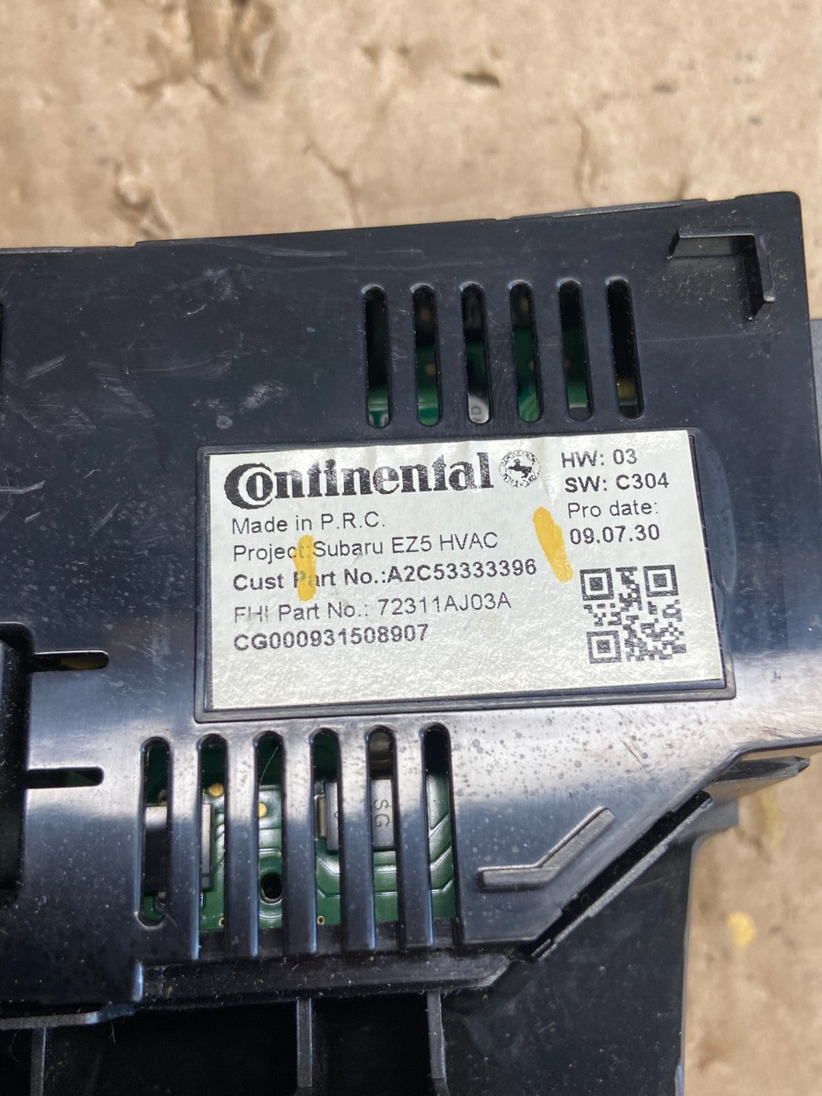 2010 - 2014 Subaru Outback Legacy A/C Heater Climate Control Unit AE1811 DG5