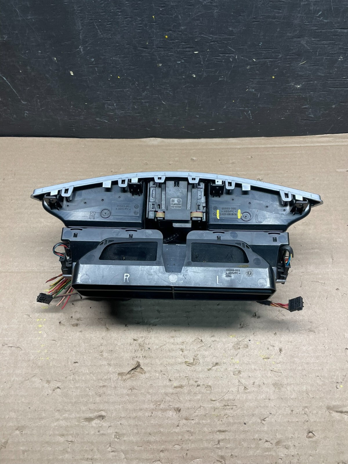 2007-2013 Mercedes Benz S W221 Air Vent Switch Climate Control Panel j9371 DG4