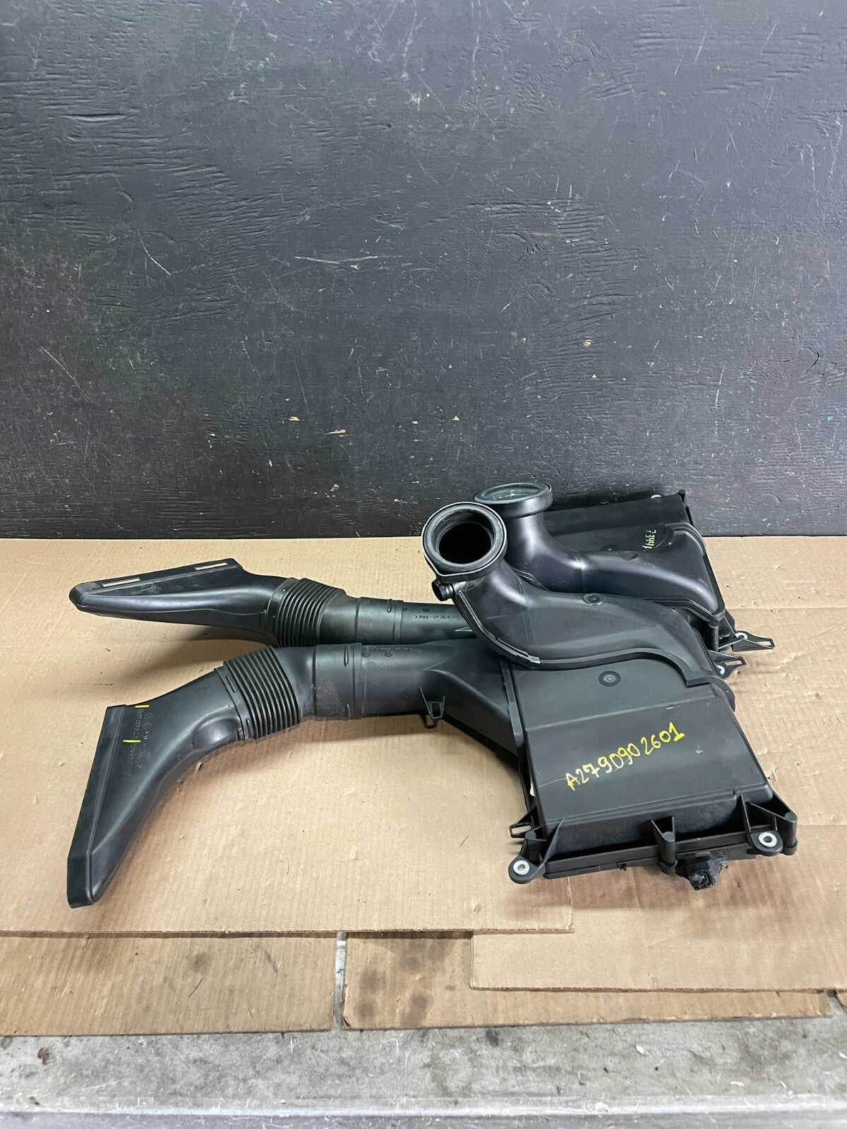 2014 to 2017 Mercedes S550 Air Intake Left+Right Set Hose Pipe Tube M6378 DG6