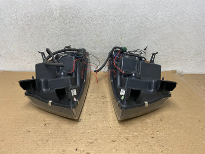 1999 - 2004 Jeep Grand Cherokee Left+Right Set Black LED Headlights AH9222 DG10