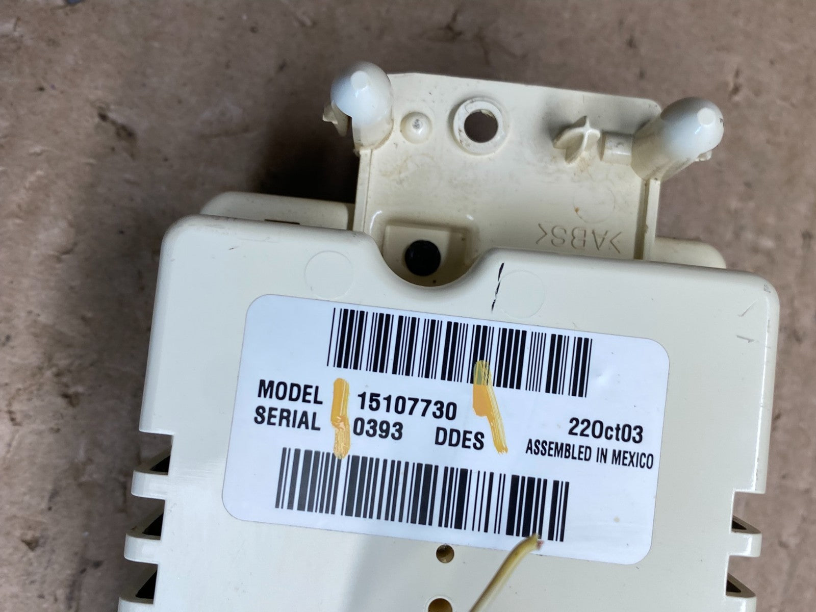 2003 to 2006 Chevrolet Silverado HVAC Heater Climate Control Module AG6468 DG7