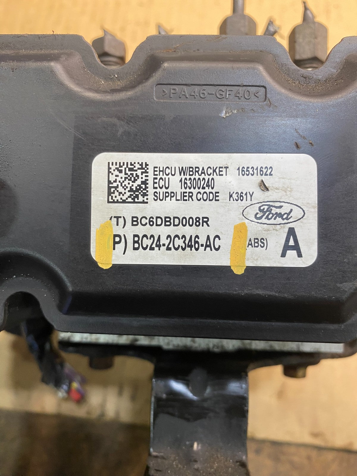 2014 2015 2016 Ford E350 E450 Anti-Lock ABS Antilock Brake Pump AB7413 DG6