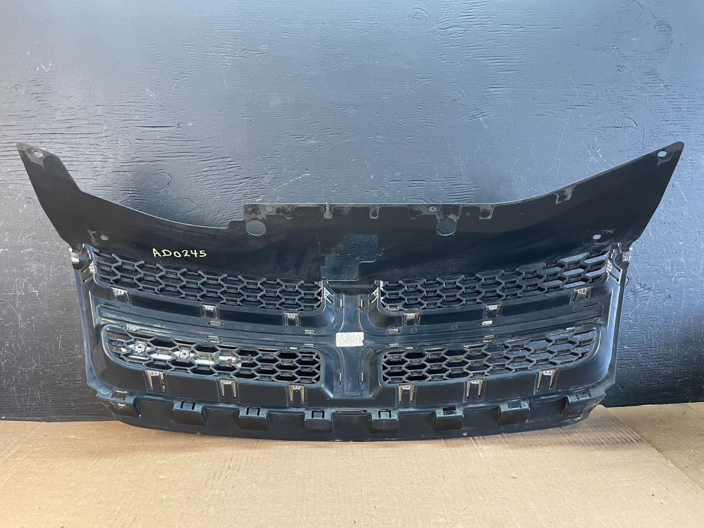 2011 to 2014 Dodge Avenger Front Upper Black Grill Grille AD0245 DG3