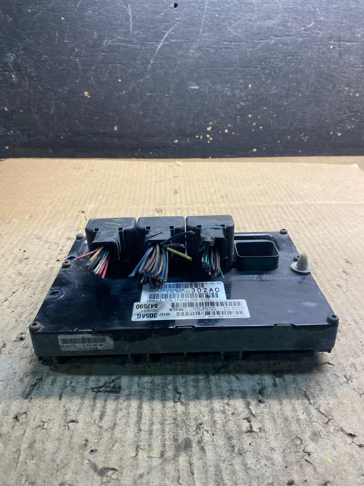 2008 Jeep Grand Cherokee Commander 3.7L Engine Computer ECU p05187305ag Z5055 DG0