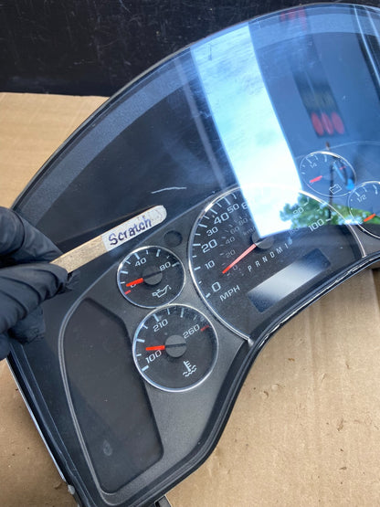 2019 Chevrolet Express Speedometer Cluster Gauge AD7153 DG1
