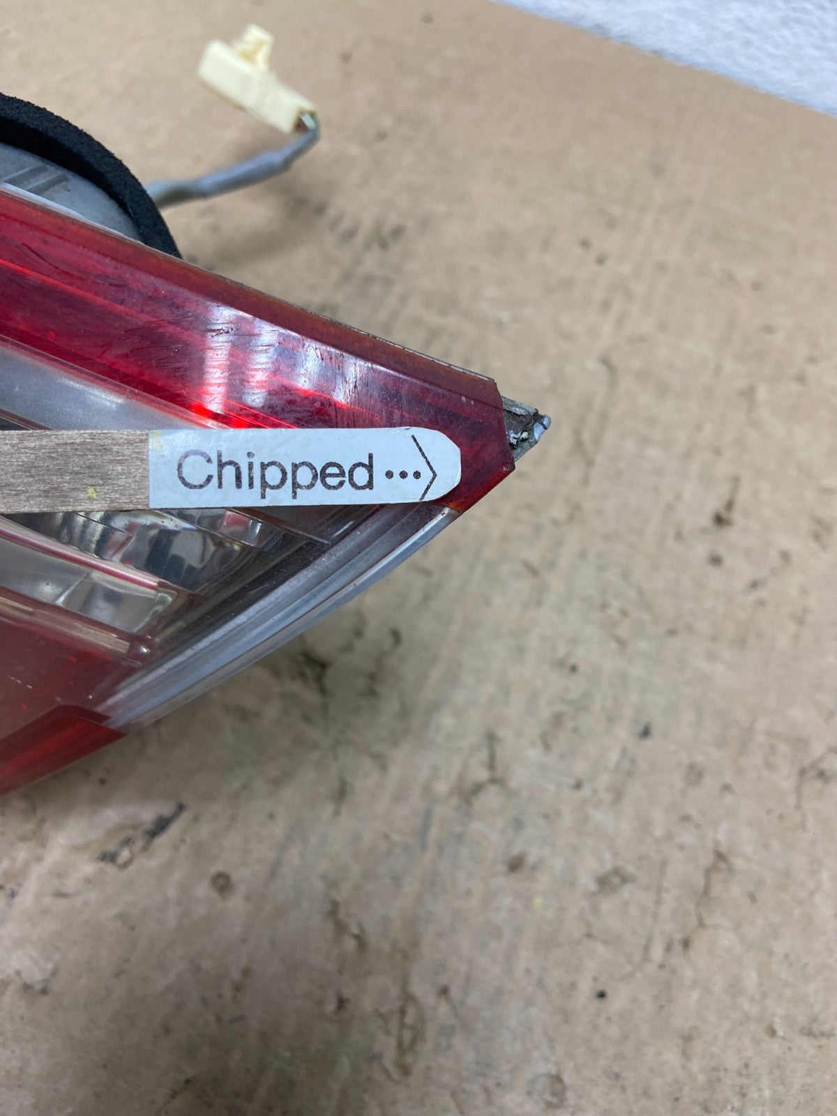 2007 2008 2009 Toyota Camry Right Passenger Rh Tail Light Inner AF8049 DW4