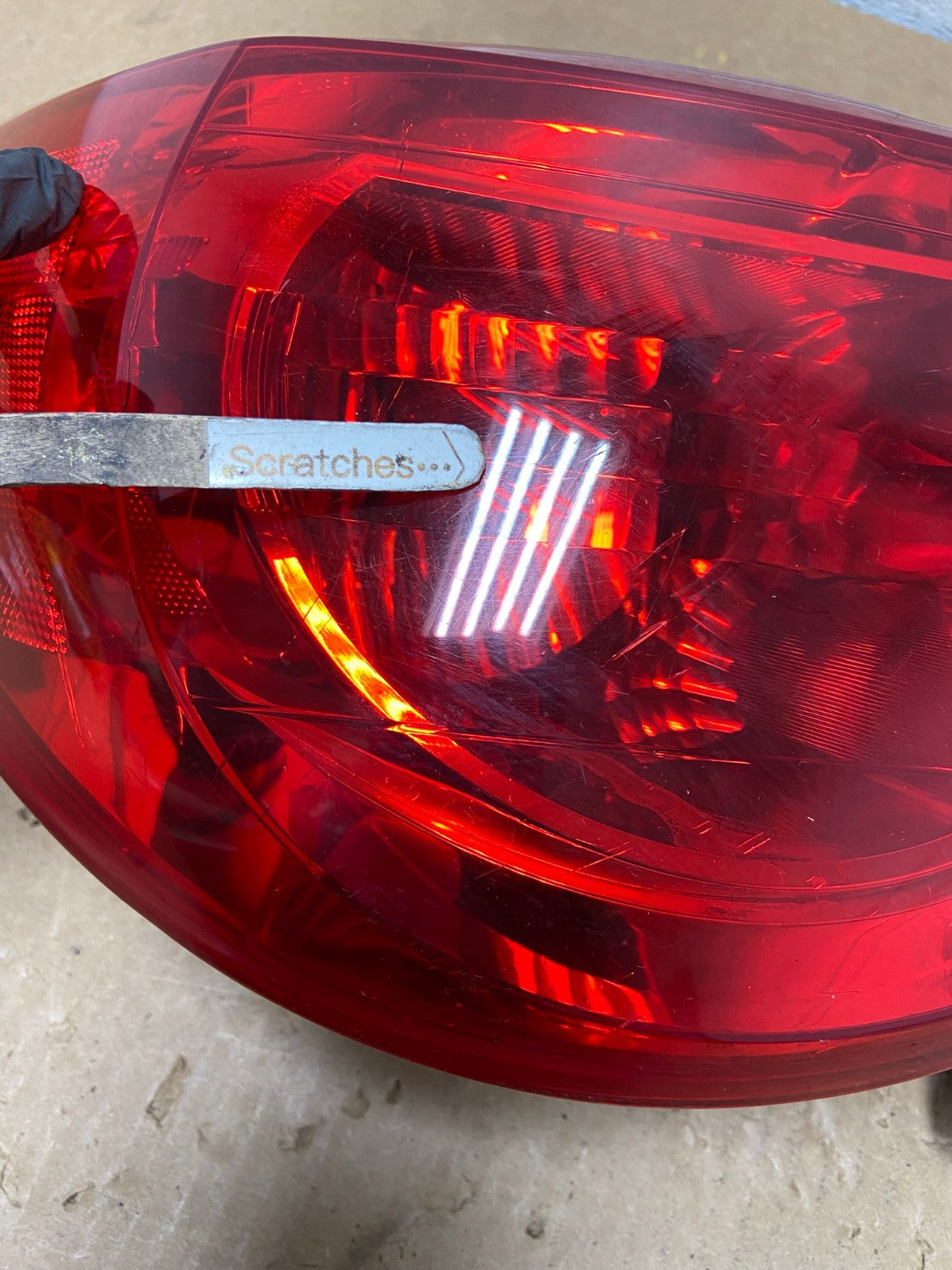 2009 2010 2011 2012 Chevrolet Traverse Left Driver LH Tail Light AI3704 LK3