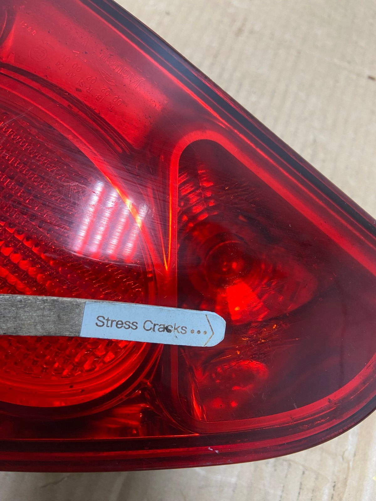 2001 to 2008 Jaguar X-Type Right Passenger RH Side Tail Light AI6943 LK4