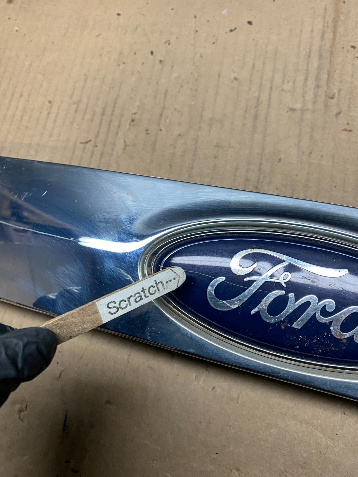 2013 to 2016 Ford Escape Rear Trunk Molding W/O Camera Oem U7608 DG3