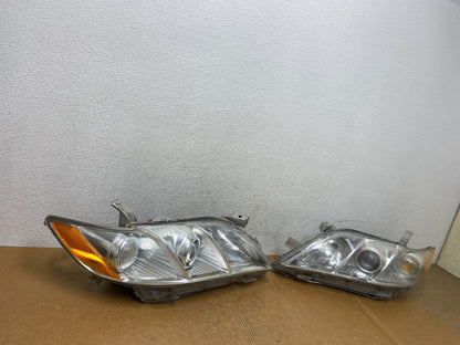 2007 2008 2009 Toyota Camry Left+Right Set Side Headlights AD9276 DW2