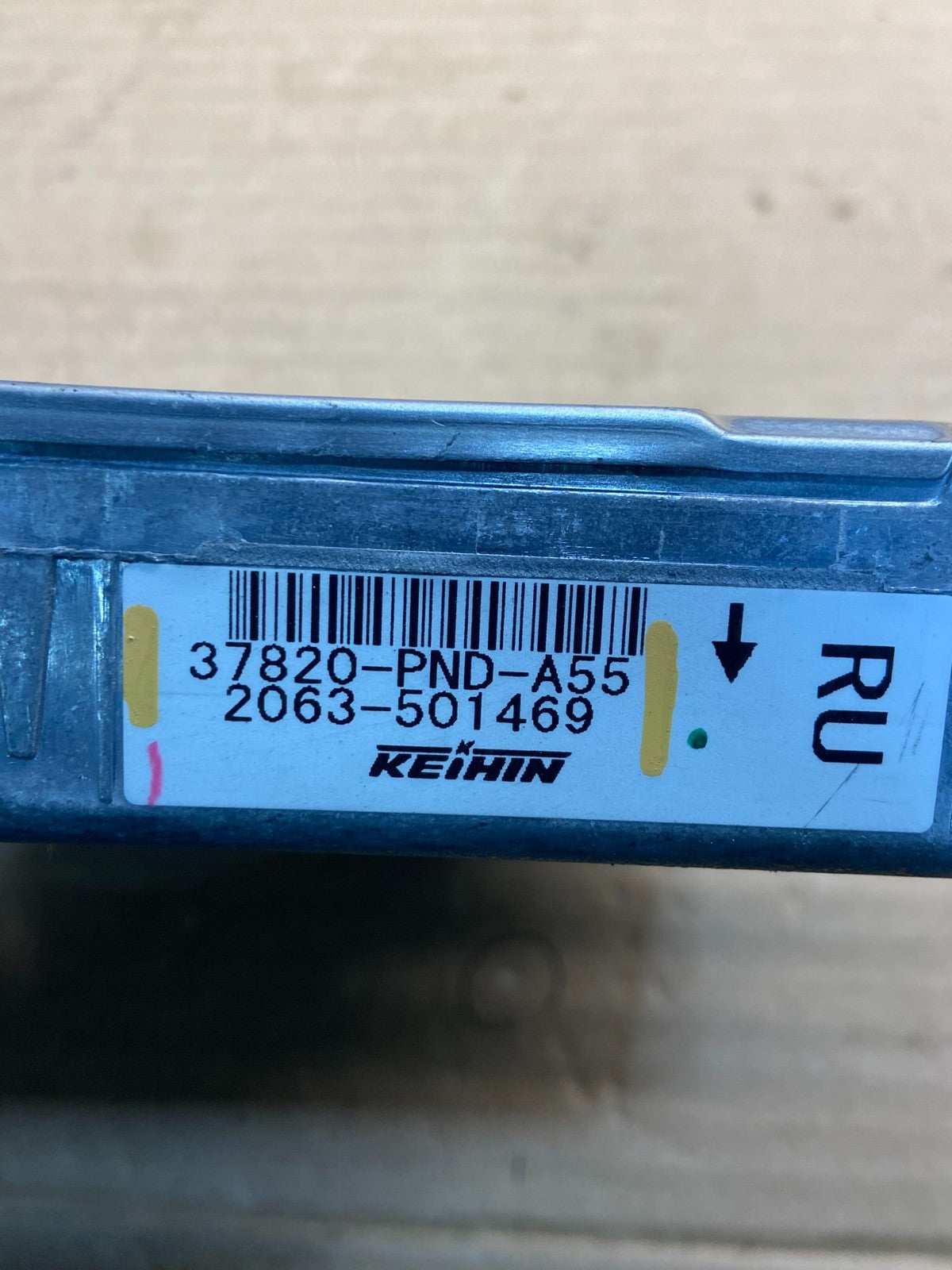 2002 2004 Acura RSX Computer Engine Control ECU ECM 37820-pnd-a55 AE4638 DG2