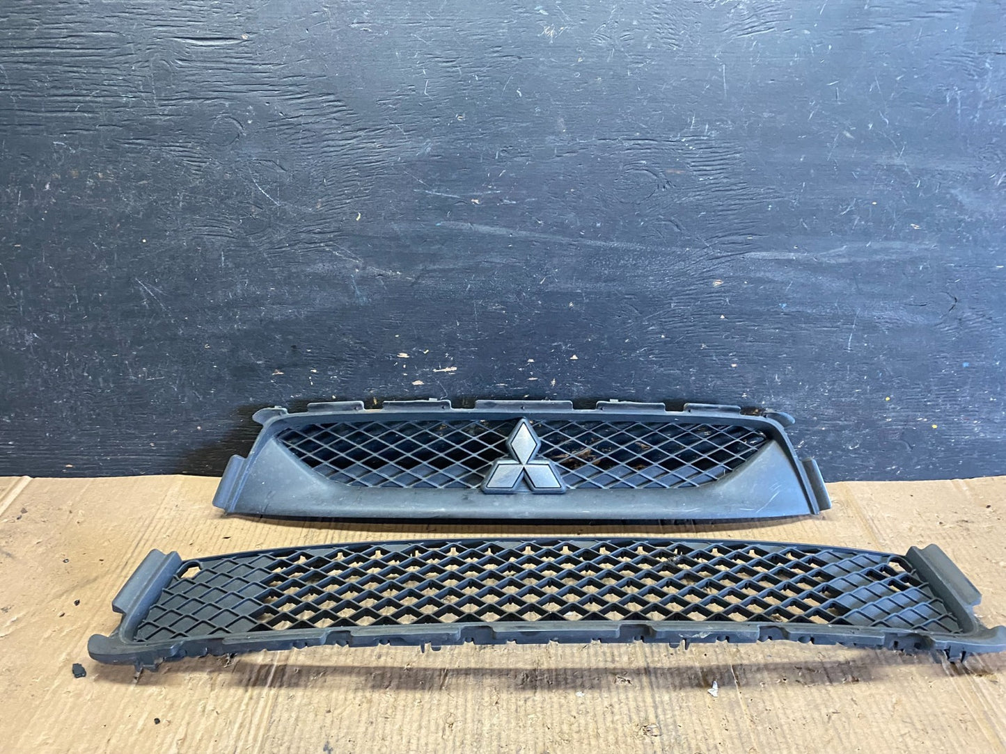 2010-2013 Mitsubishi Outlander Front Upper Lower Set Grille S9844 DG0
