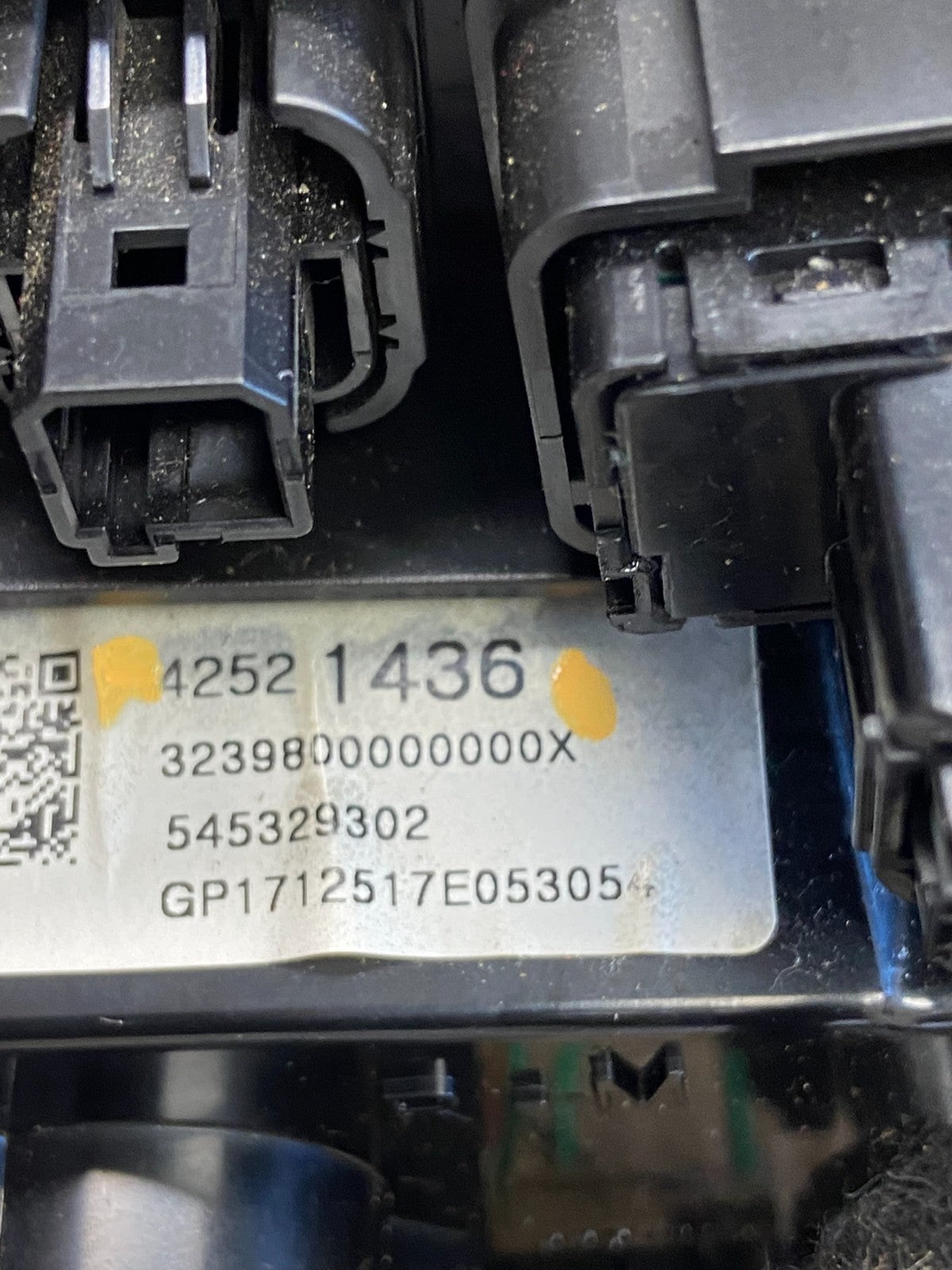 2017 2018 2019 Chevrolet Trax Climate AC Heater Temperature Control af2698 DG4