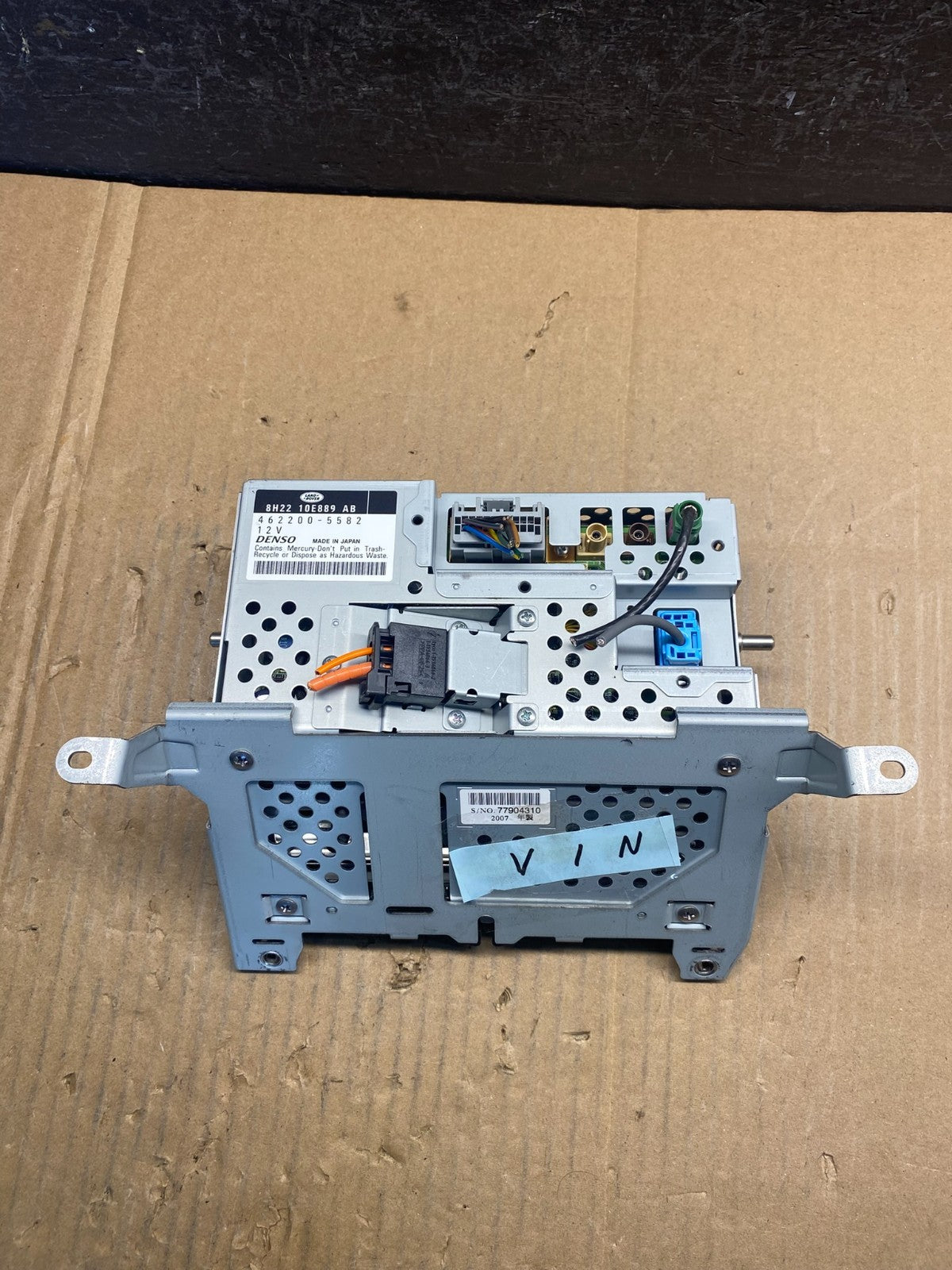 2006-2009 Land Range Rover Sport Screen Navigation Radio Display AD1733 DG4