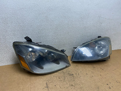 2005 to 2006 Nissan Altima Left+Right Set Halogen Headlights T3665 DW2