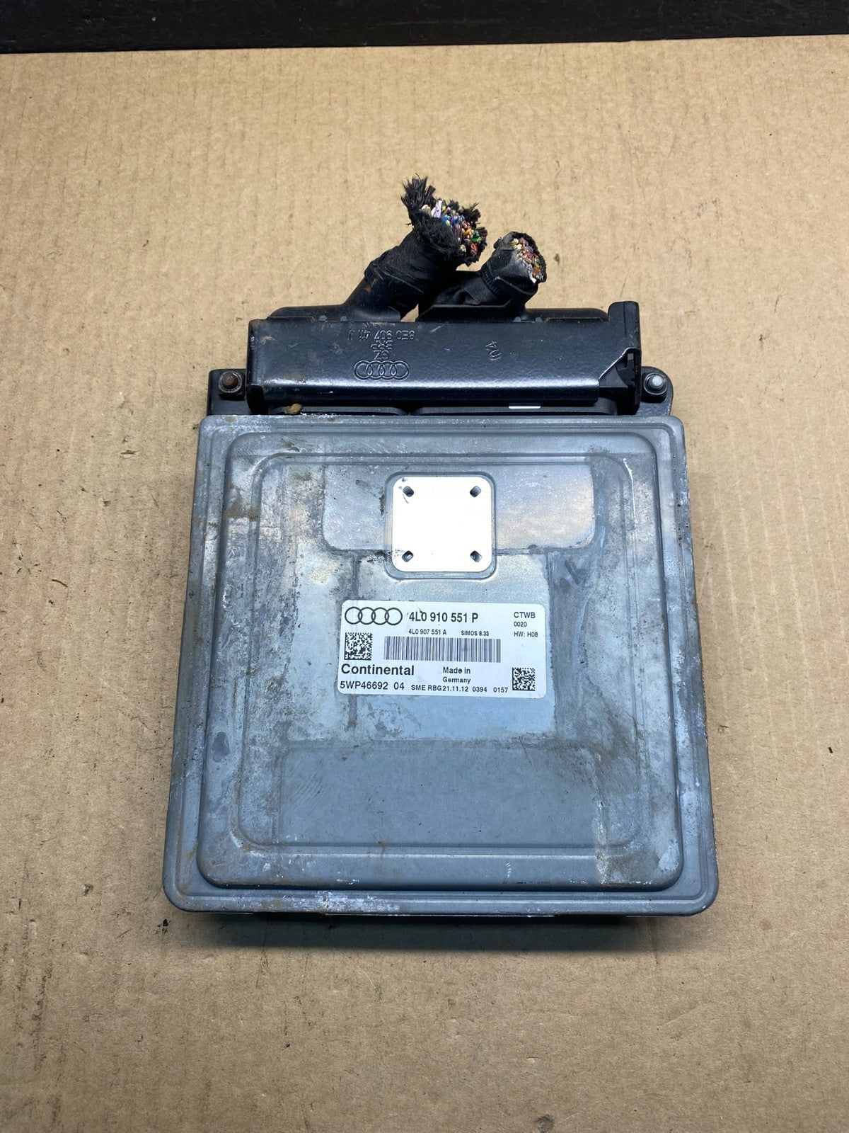 2007 2009 Audi Q7 3.6L Engine Computer Ecu Pcm Ecm Pcu ag7010 DG0