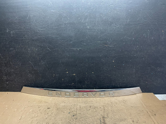 2010 Mitsubishi Endeavor Rear Chrome Trunk Trim Molding M6109 DG0