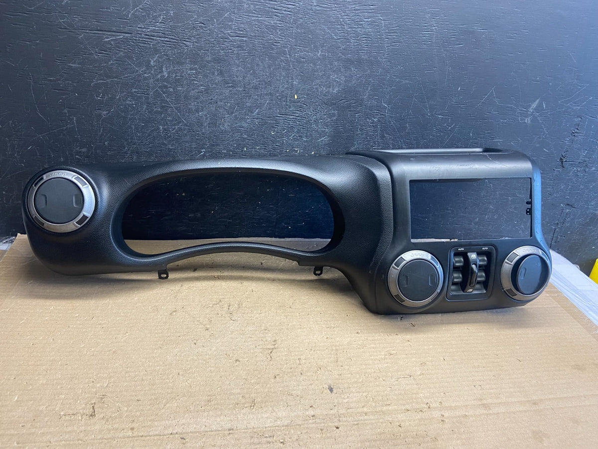 2011-2018 Jeep Wrangler Instrument Cluster Dash Radio Bezel Window AH5410 DG0