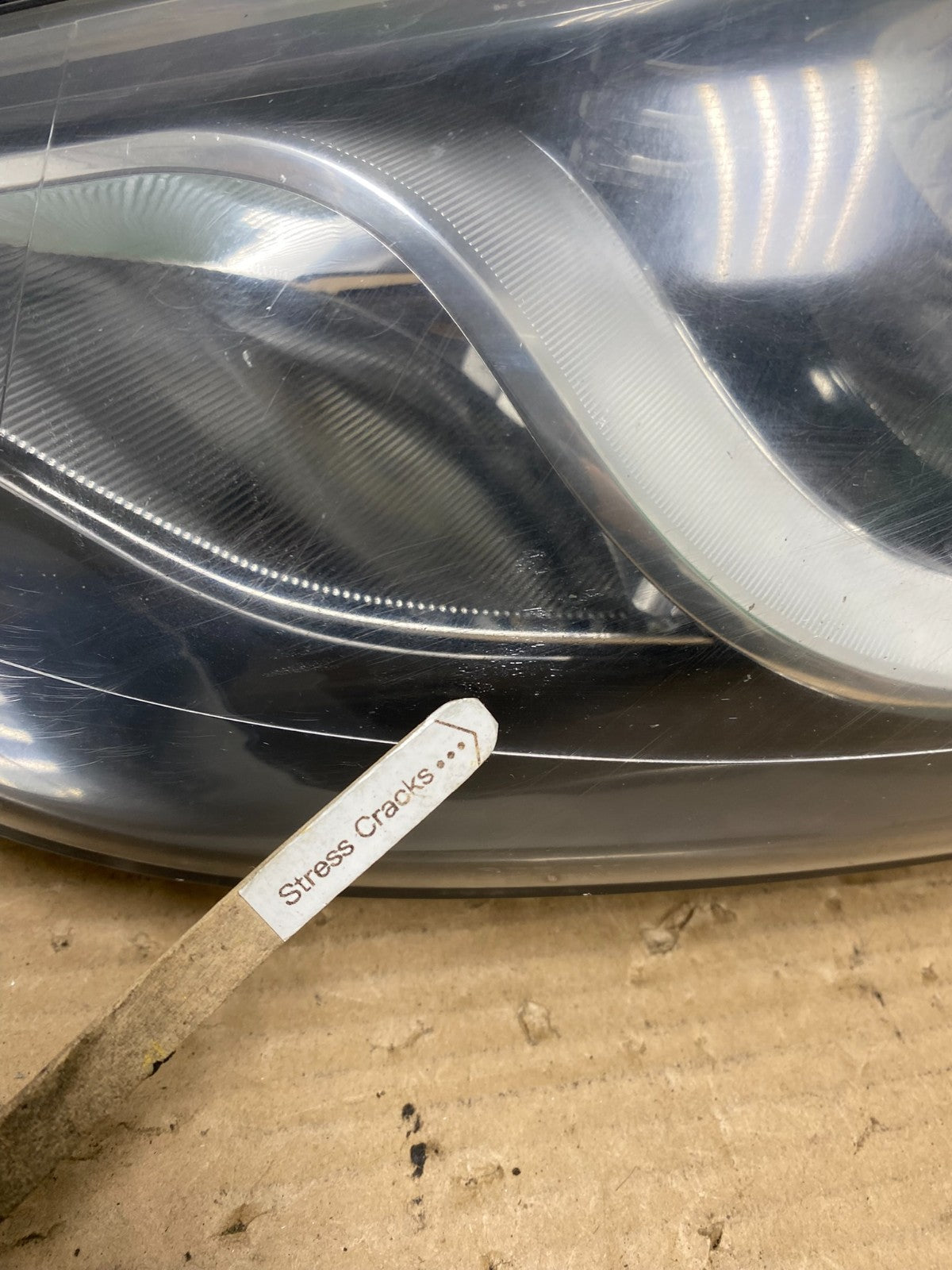 2011 2012 2013 Hyundai Elantra Left Driver Lh Halogen Headlight DEPO AG8201 DW4
