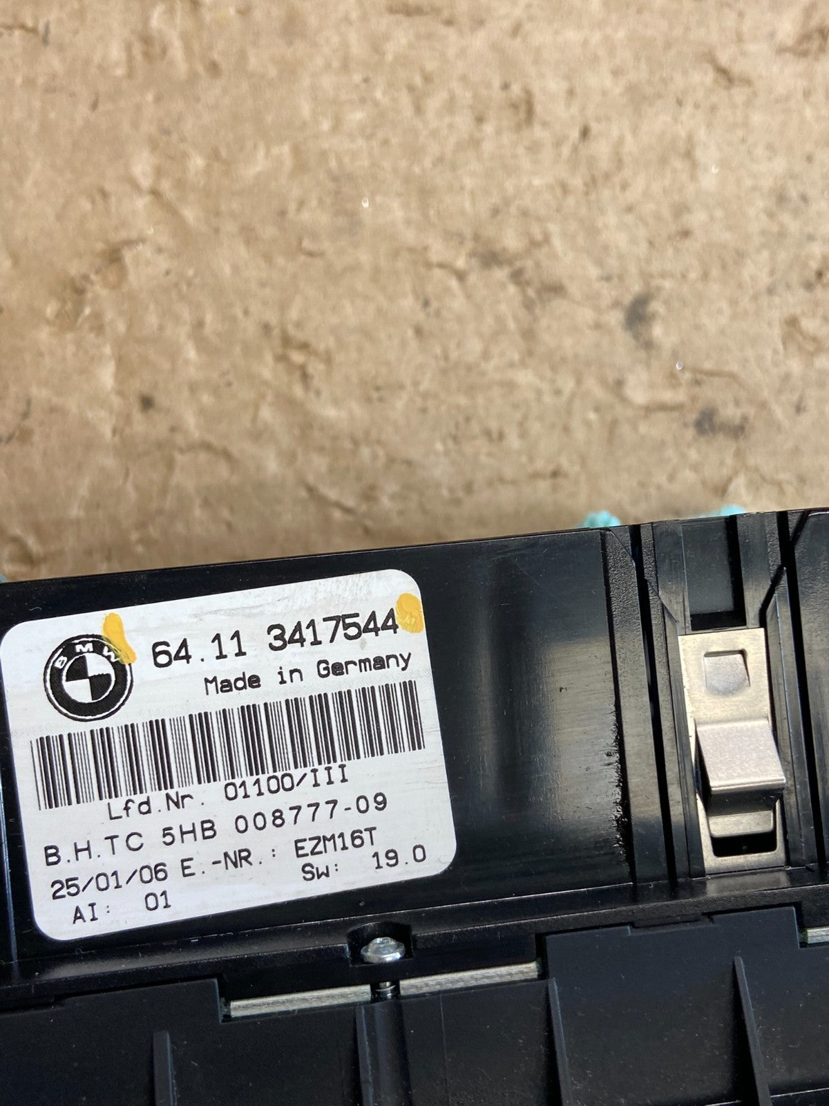 2004-2010 Bmw X3 AC Heater Climate Control Temperature Panel Trim AH5160 DG4